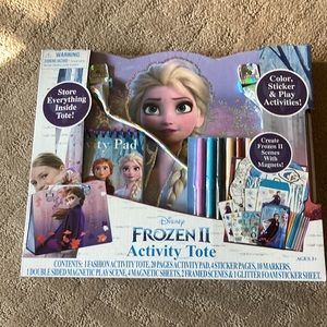 Disney Frozen ll Activity Tote-New In Box